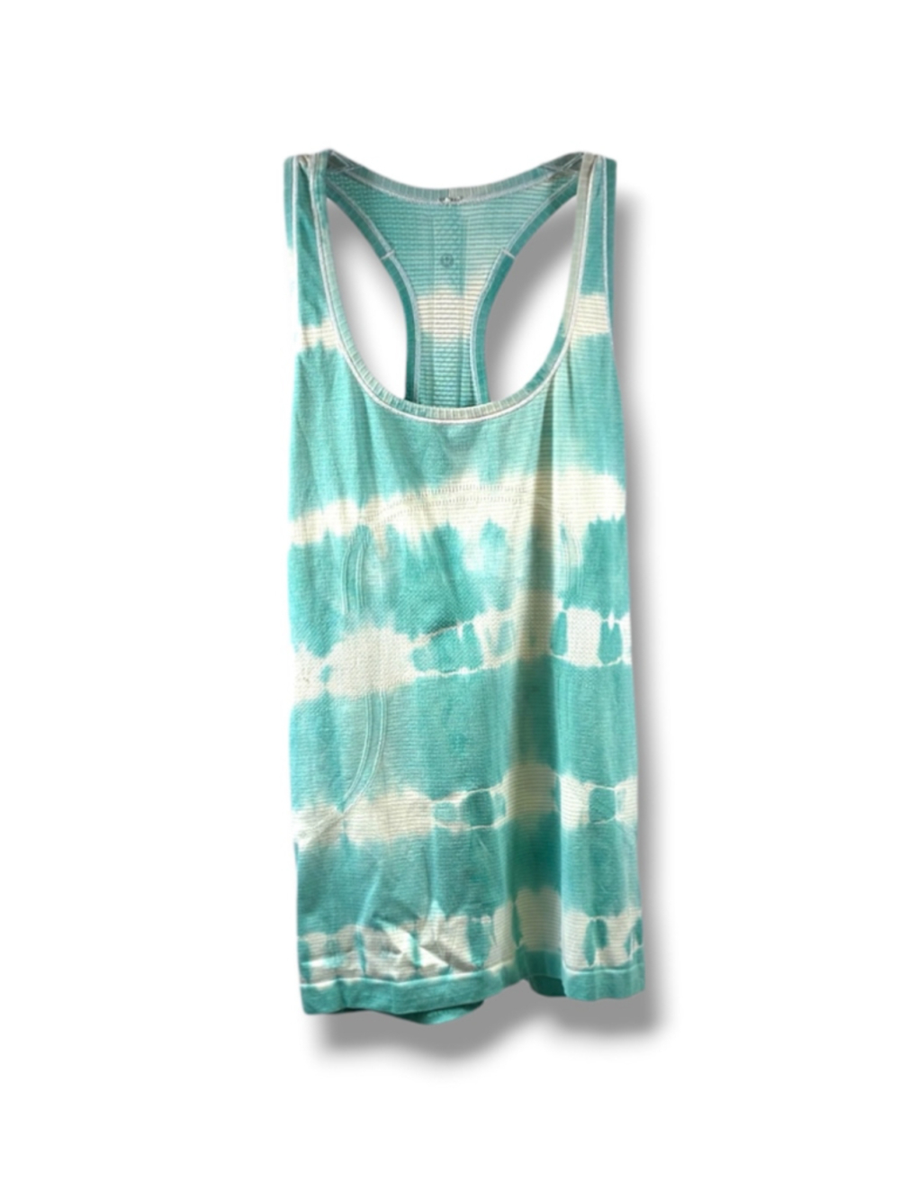 Lululemon Swiftly Tech Racerback in Heathered Tranquil Blue Size 10